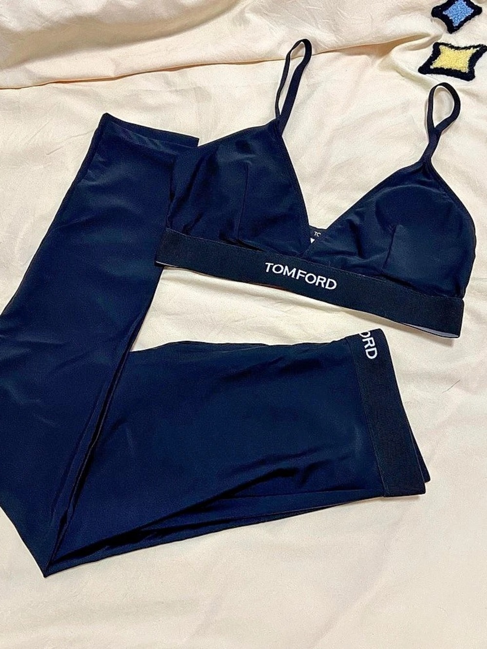 TOM FORD Black Bra and Shorts Set Like New